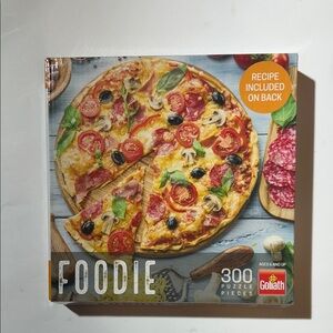 Goliath Foodie 300-Piece Pizza Puzzle with Recipe